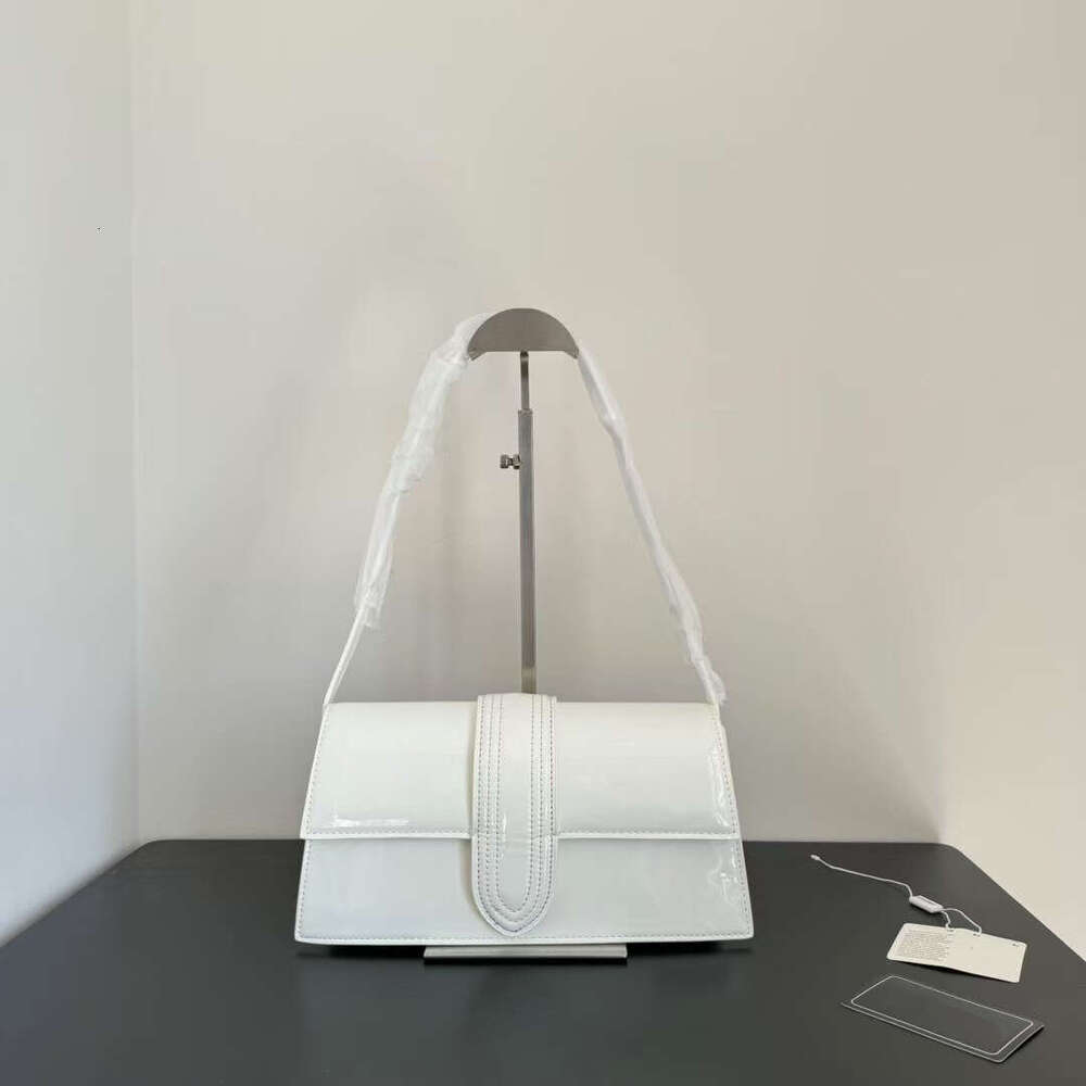 INS New Handheld Shoulder Jacquard French Niche Blogger Same Style Mirror Flap Crossbody Small Square Bag