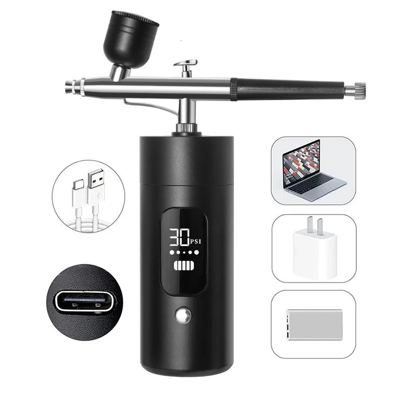 Airbrush with Compressor Airbrush Painting Mini Spray Gun for Painting Electric Paint Gun Airbrush Compressor Paint Spray Gun 251015