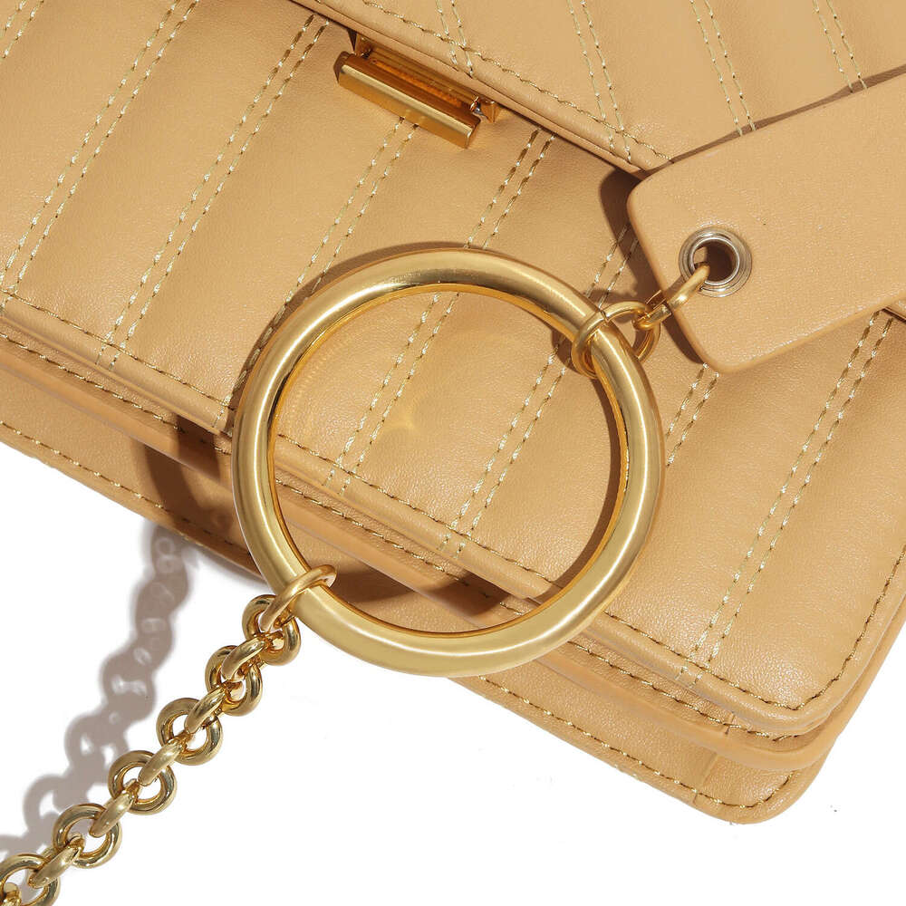 Luxury bag niche design leather square new lightweight simple fashion high end feel shoulder messenger