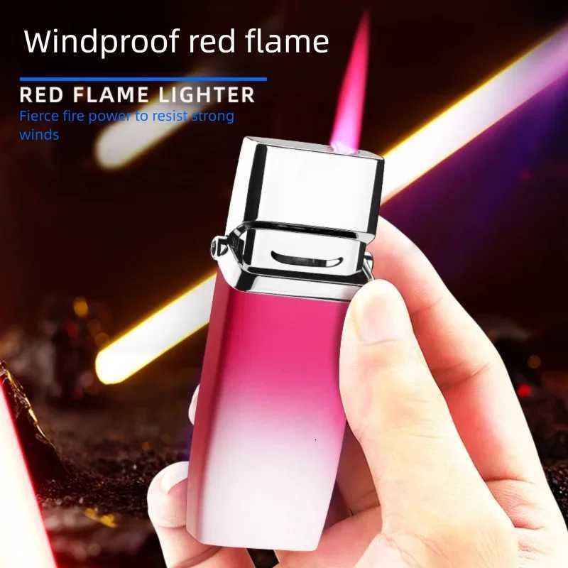 New refillable windproof lighter highend gold finish Instagram worthy design perfect gift for boyfriend C251022
