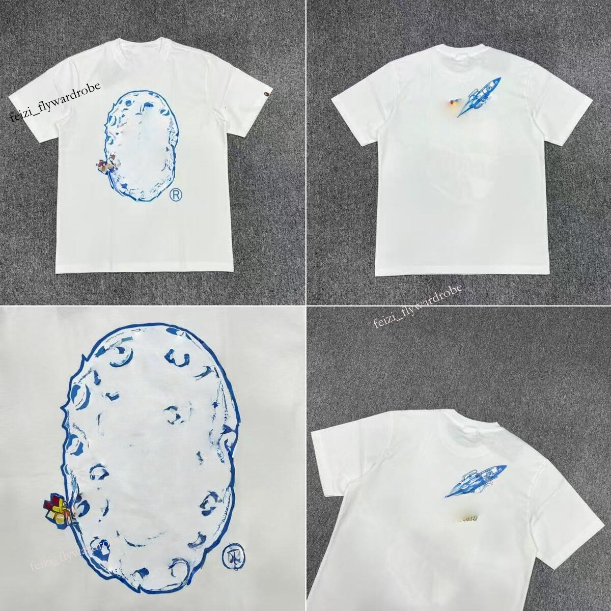 Designer t shirt Bapeity t shirts Men Womens Shirts Summer Fashion clothes Tshirt Brand Popular Fashion High Quality Cotton Sweatshirt Loose Breathable