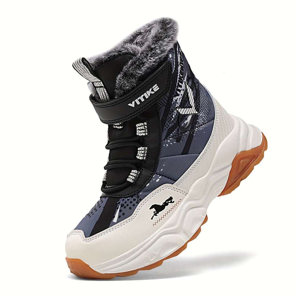 Women's Snow Non-Slip Warm Long Thick Bottom Hiking Boots Winter