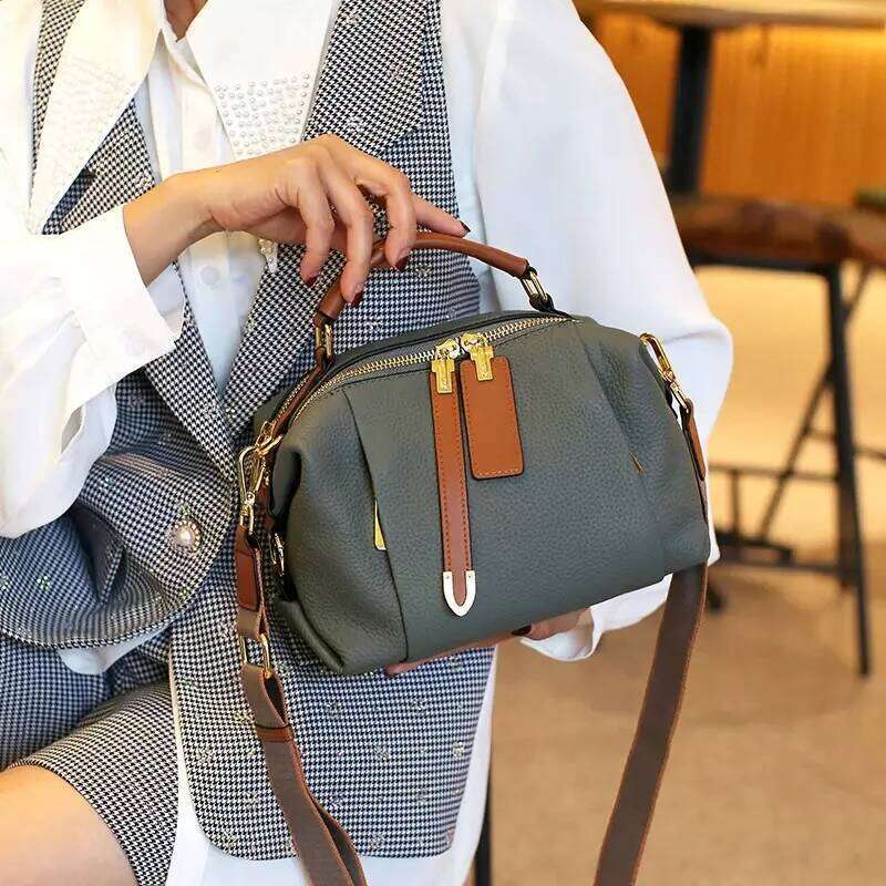 Designer Genuine Leather Shoulder Crossbody Bags For Women Hot Sell Ladies Fashion Handbags Female Messenger Sac A Main Suotong1022