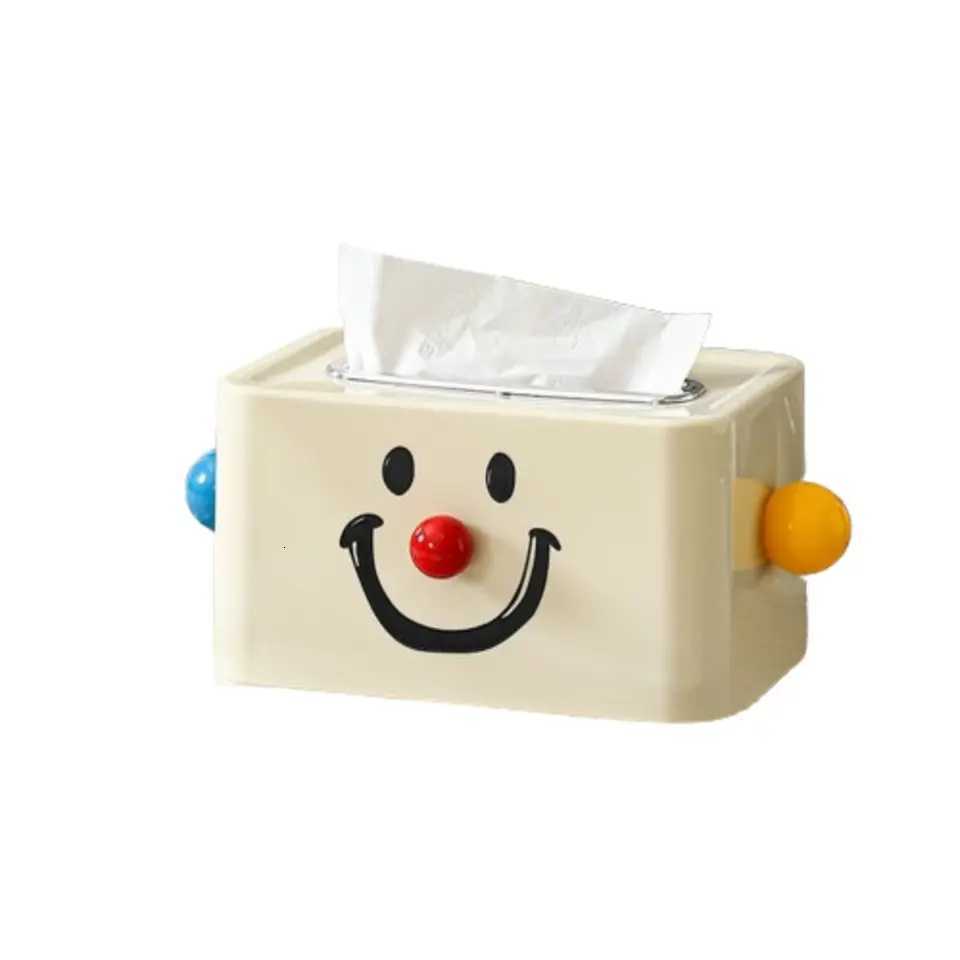 Creative Clown Tissue Box Durable Plastic Clown Face Tissue Case Cover Sturdy Decorative Paper Holder Bathro Y251022