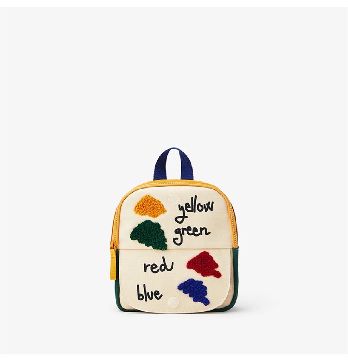 New best-selling designer children's bag, kindergarten backpack, flip cover graffiti cloud cartoon cute canvas backpack