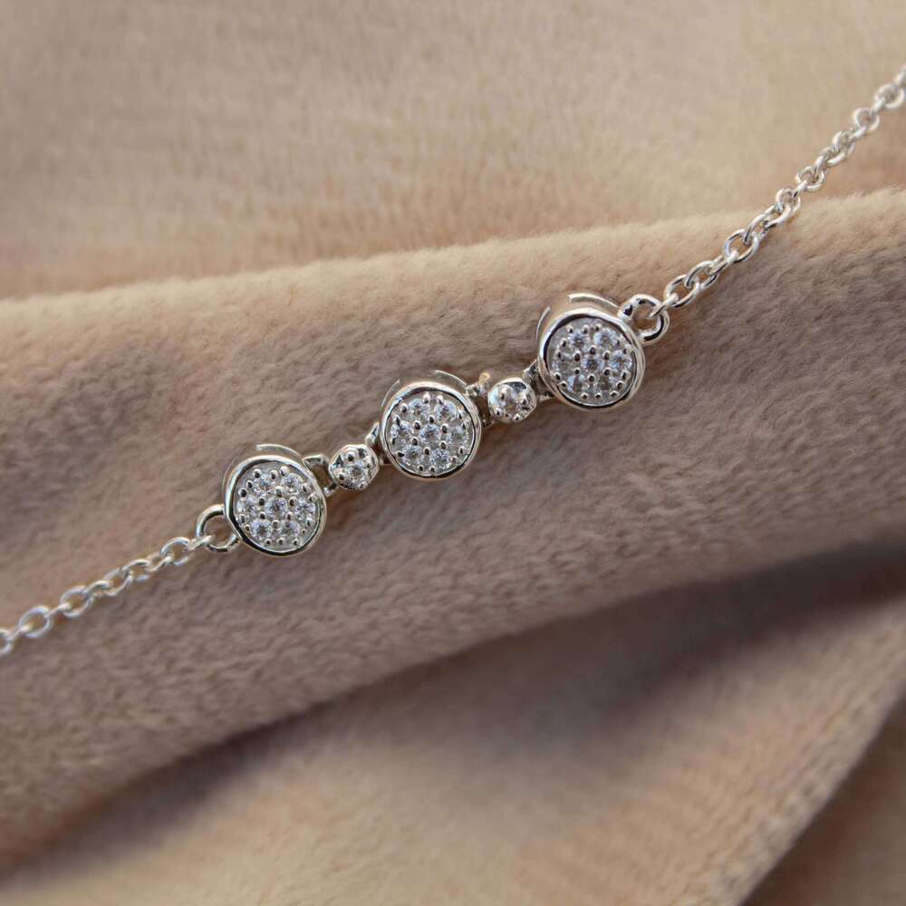 Sterling Sier Exquisite Adjustable Bracelet Girls Graduation Gift