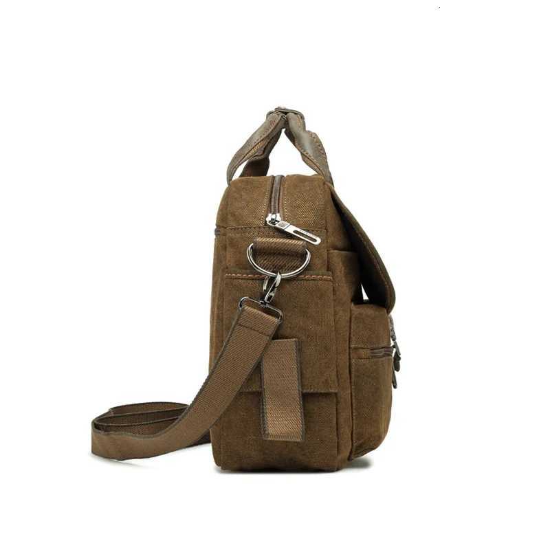 Retro Canvas Messenger Bags Multifunction Men Shoulder Briefcase Leisure Travel Handbag Toolkit Vintage Package mallet W251022