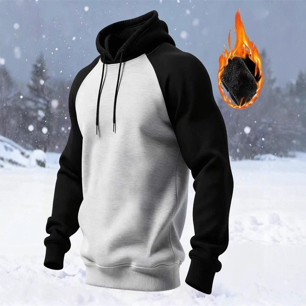 Designer mens hoodies and sportswear designers autumn and winter contrast color hoodie loose pullover thick long sleeved jumper sportswear S-3XL Sweat
