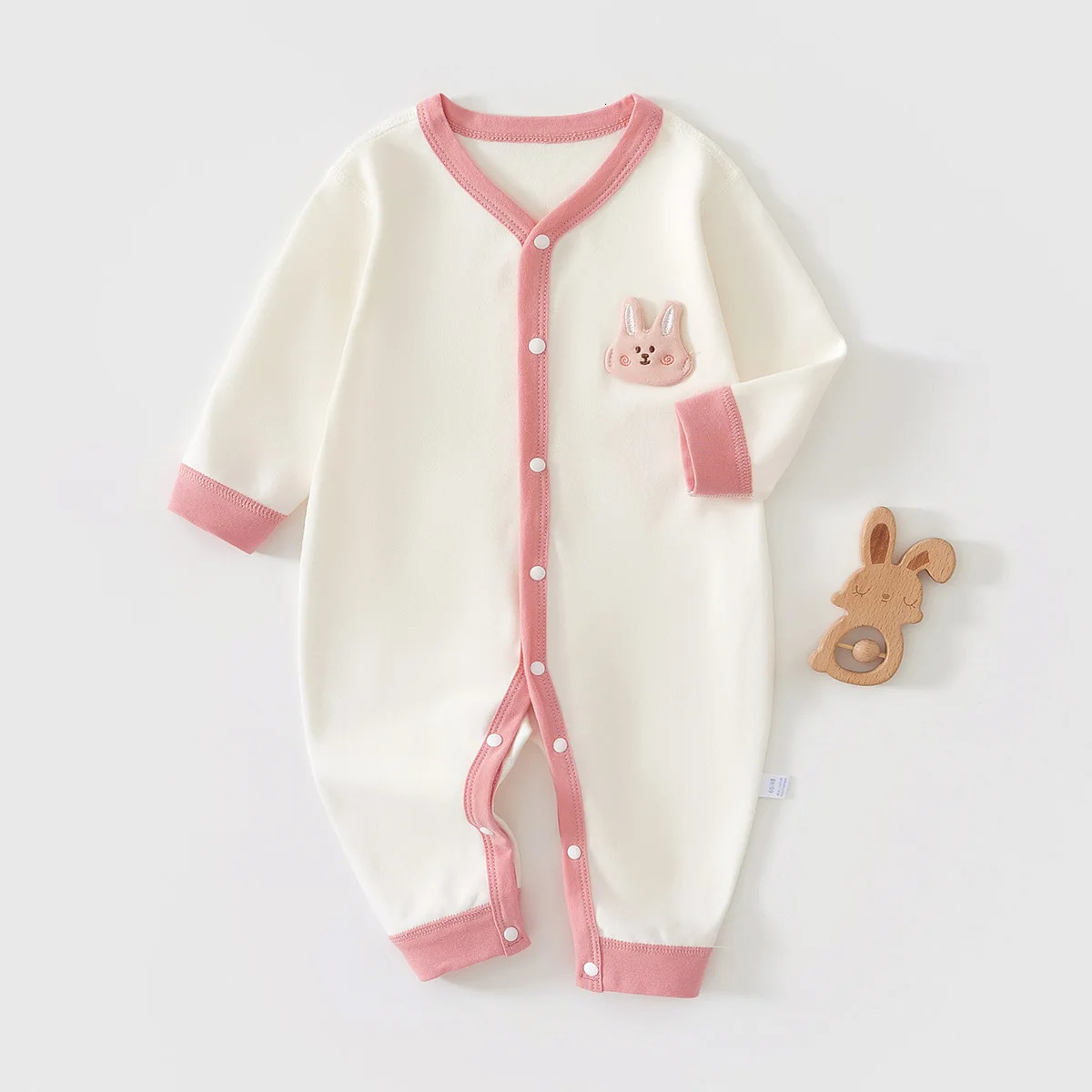 018 Month Pure Cotton Baby Clothes Spring Autumn Winter Romper Jumpsuit born Boys Girls Warm Suit Clothing 251022