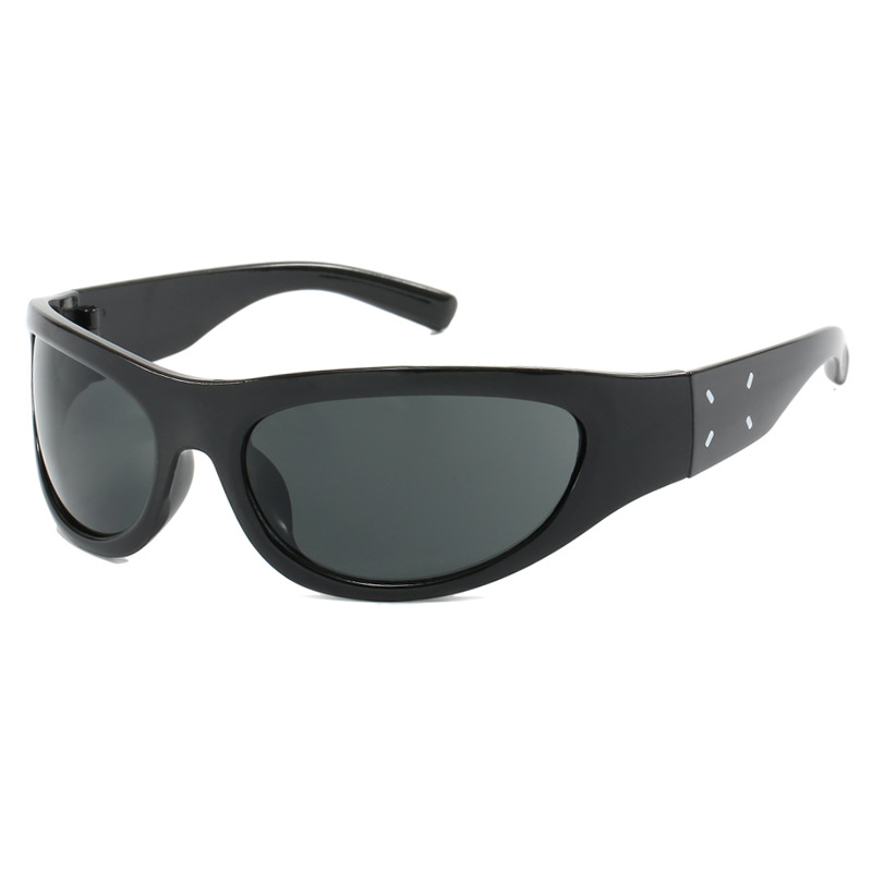 Jenine Style Sunglasses for Women Y2K Retro Chic Futuristic Tech-Inspired Outdoor Cycling Premium-Quality Sunglasses