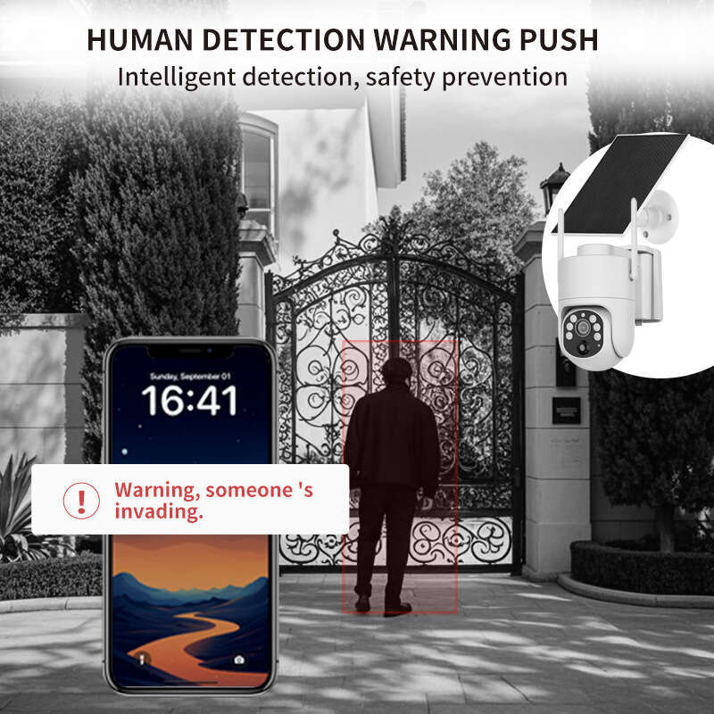 Home Monitor Ultra-Clear Outdoor 4G HD 360 Solar Surveillance Camera