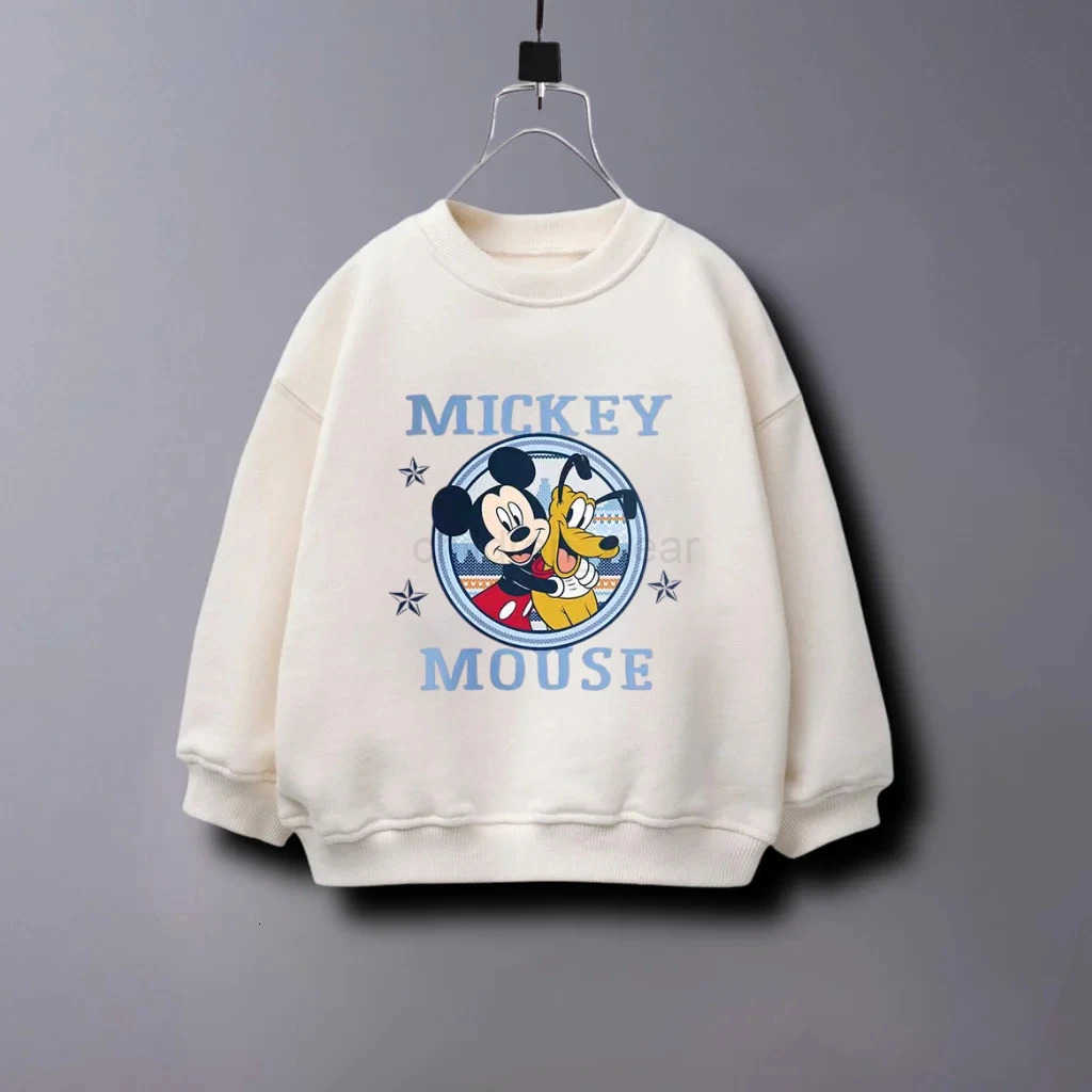 Disney Trendy Design Kids Clothes Long Sleeve Tops Hoodie For Baby Boy Autumn Clothing Cartoon Fashion Childrens Sweatshirt H251022
