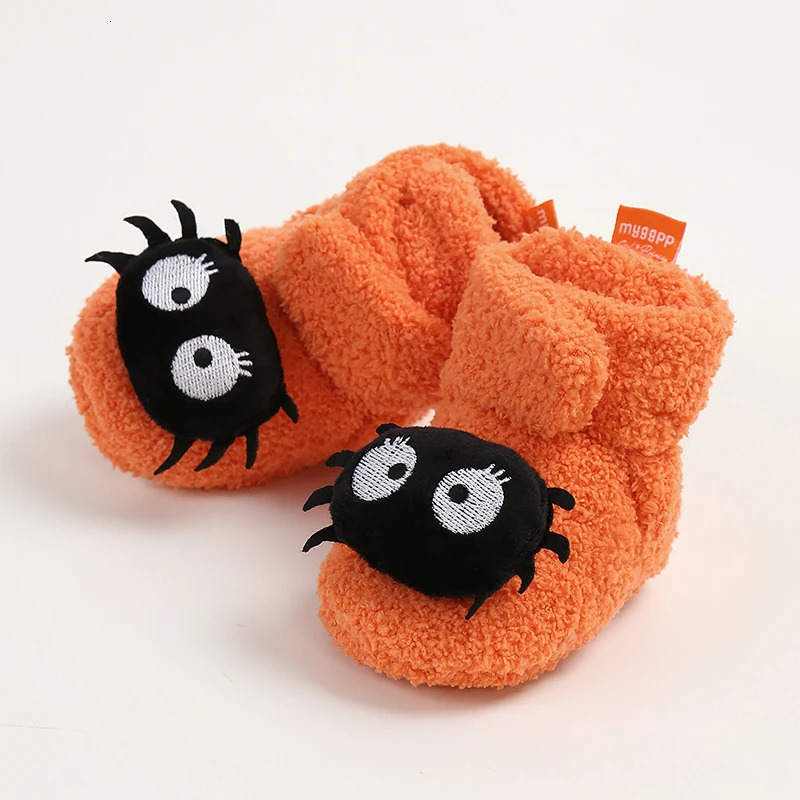 Baby Halloween Booties Soft AntiSlip Slippers Fall Winter Warm Infant First Walker Shoes 251022