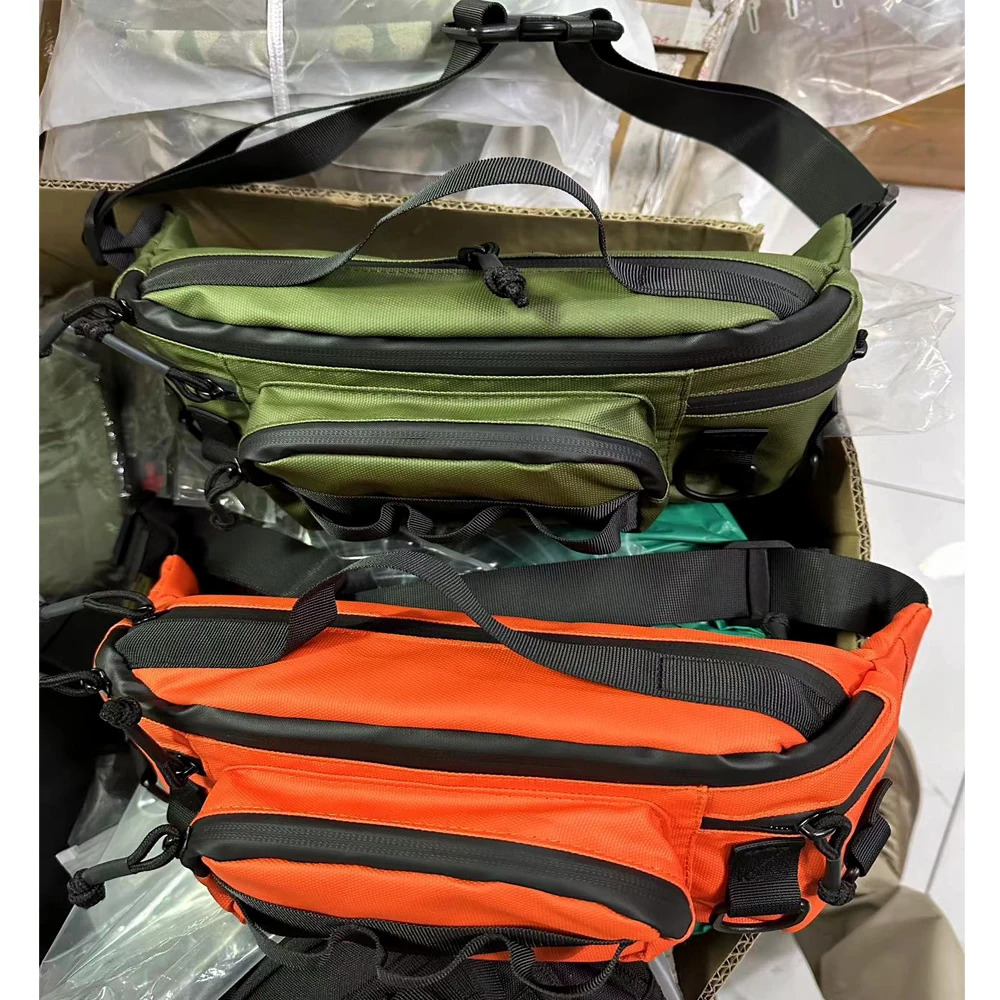 Zipper Outdoor Fishing Bag Lightweight Waterproof Multifunctional Waist Chest Sports for Men 251014