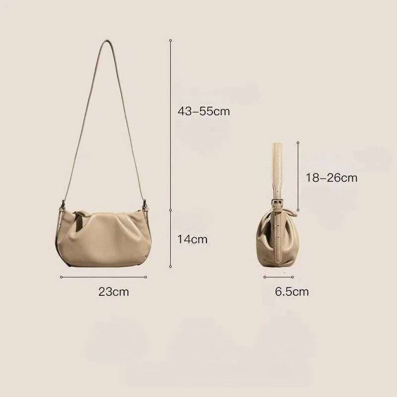 Jonlily Women Genuine Leather Shoulder Female Fashion Handbag Totes Casual Crossbody Bag Small Daybag Mini Purse -Kg1899 Suotong1022