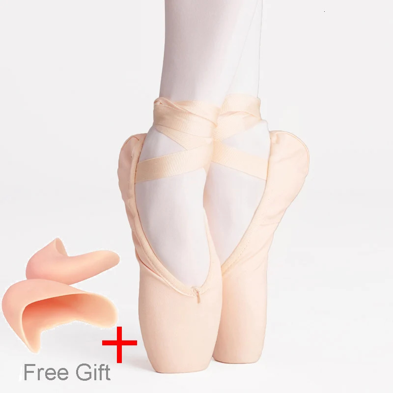 Sales Satin Ballet Pointe Shoes Professional Girls Ladies Ballerina Dance Shoes With Ribbons251021