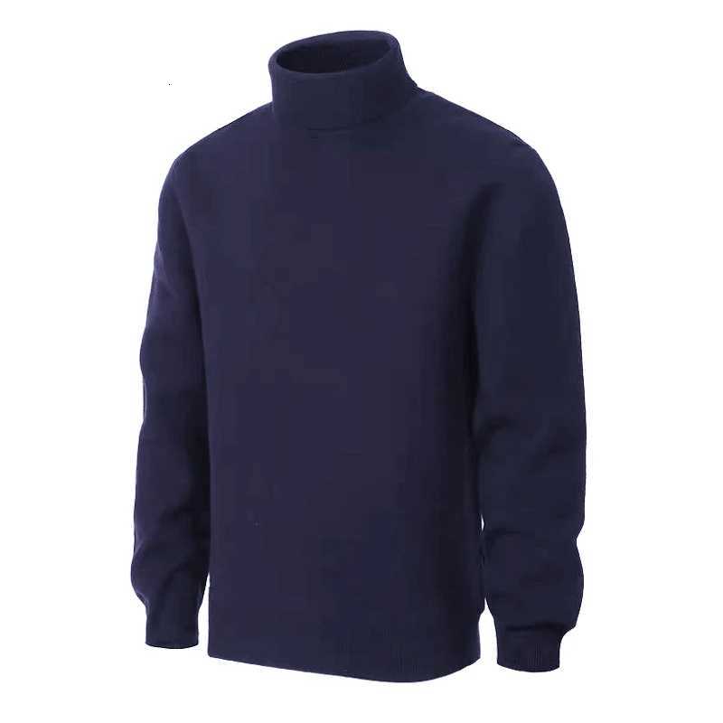 Animal Game Mens Cold Blouse Turtleneck Sweater Luxury Woolen Knitwear Casual Pullover Long Outerwear Solid Warm StreetwearXJ251022