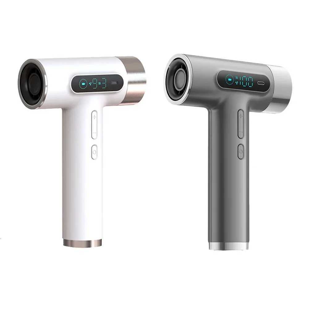 Super Portable USB Charging Wireless Hair Dryer 100000RPM High Wind Powerful ColdHot Air Styling Tools LED Display 100GearsXJ251022