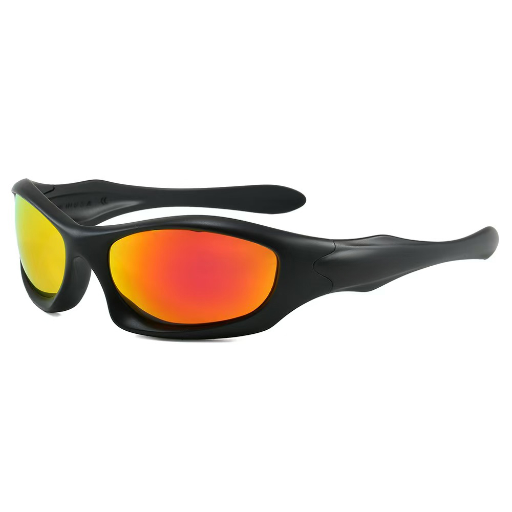 Outdoor Sports Cycling Polarized Sunglasses for Men and Women Retro Trendy Mountaineering Travel Driving Sunglasses