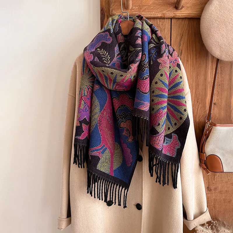 Minority Cashmere Scarf Women Luxury Design Plaid Lady Shawls and Wraps Bufanda Echarpe Poncho Office Stole J251118