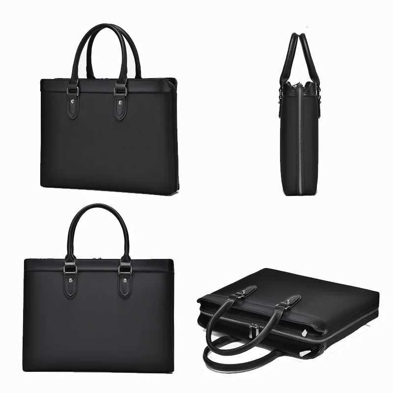 High Quality Mens Casual Briefcase Business Messenger Handbags Luxury Men 14 Inch Computer Bags Sac A Main Pour Hommes W251022