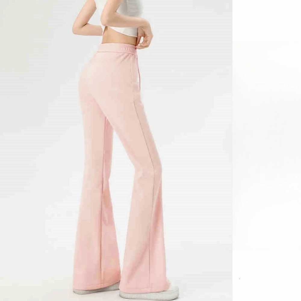 Streetwear Women Drawstring Flare Pants Casual Matching Sportswear New In Lady Leggings Wide Leg Pants Boot Cut Long TrousersT251022