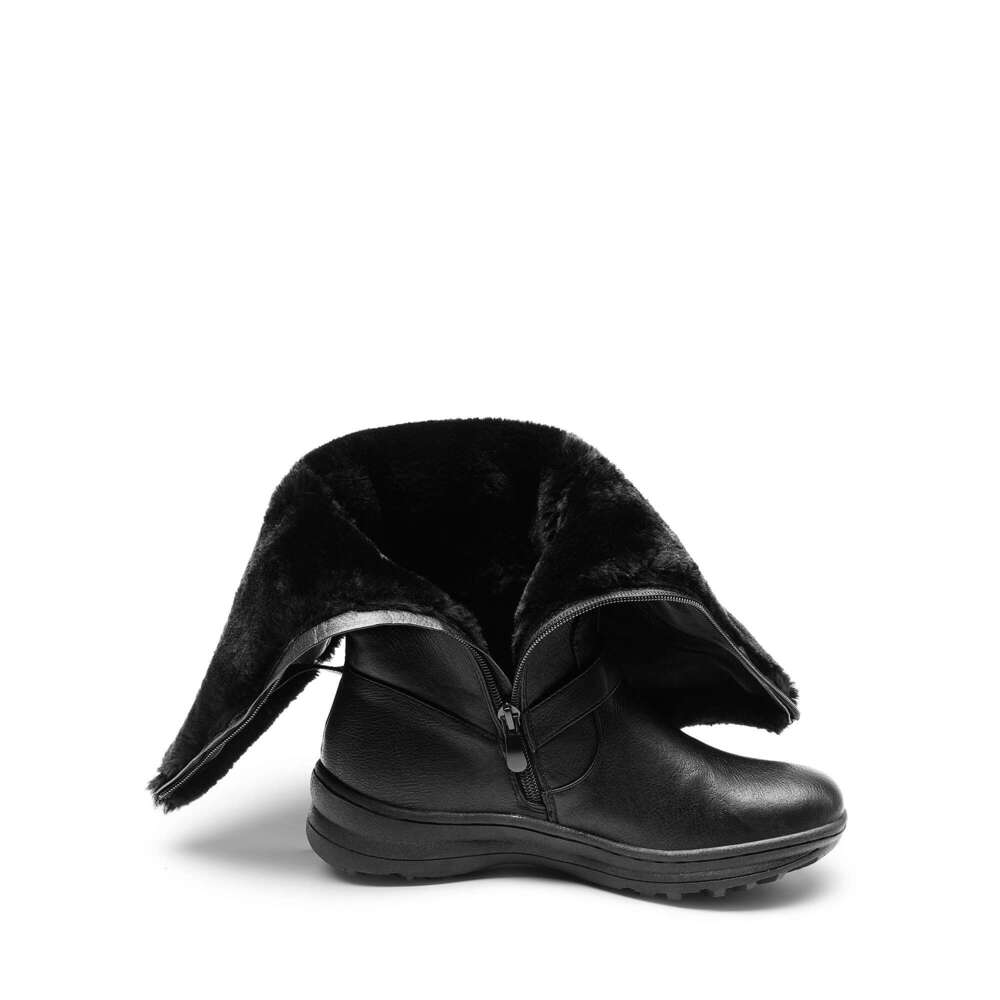 Women's Winter Fully Fur Lined Zipper Closure Snow Knee High Boots DREAM PAIRS