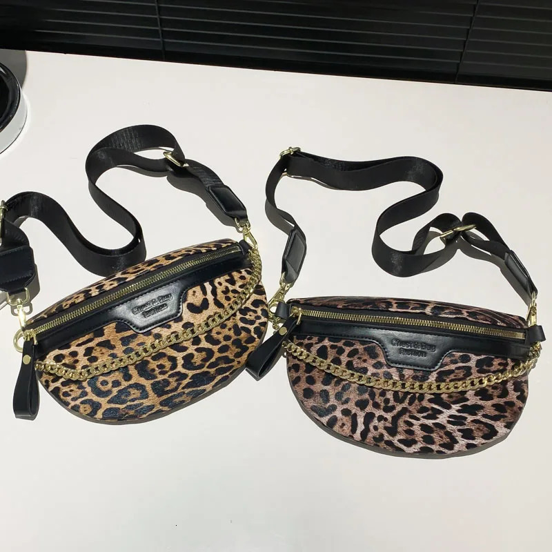 Leopard Print Waist Bag for Woman Fashion Fanny Pack Purse Highquality Shoulder Crossbody Bags Simple Chest Lady Phone 251014