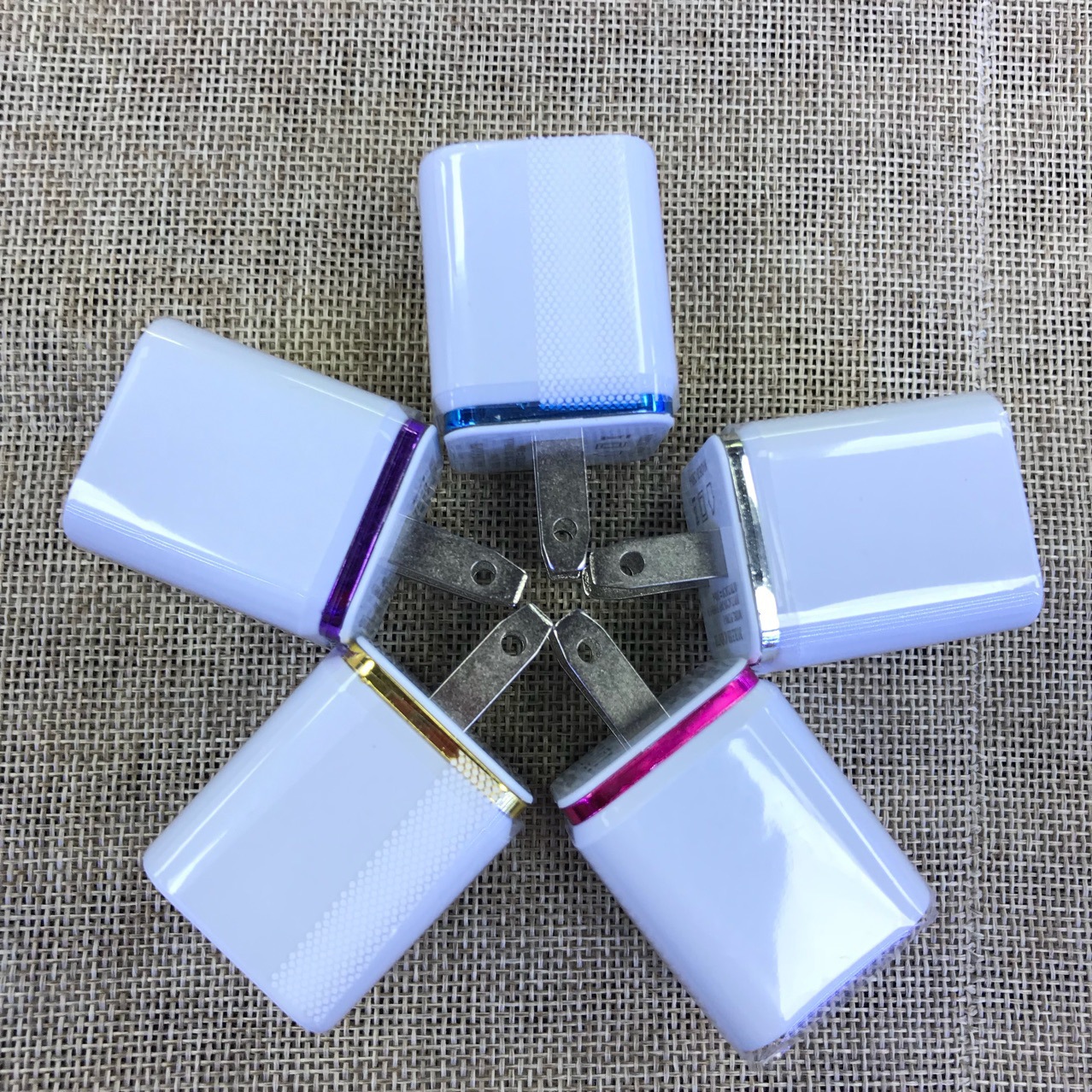 Universal Mobile Phone Dual USB Ports 2.1A US Wall Charger Block Portable Charger Power Adapter Plug