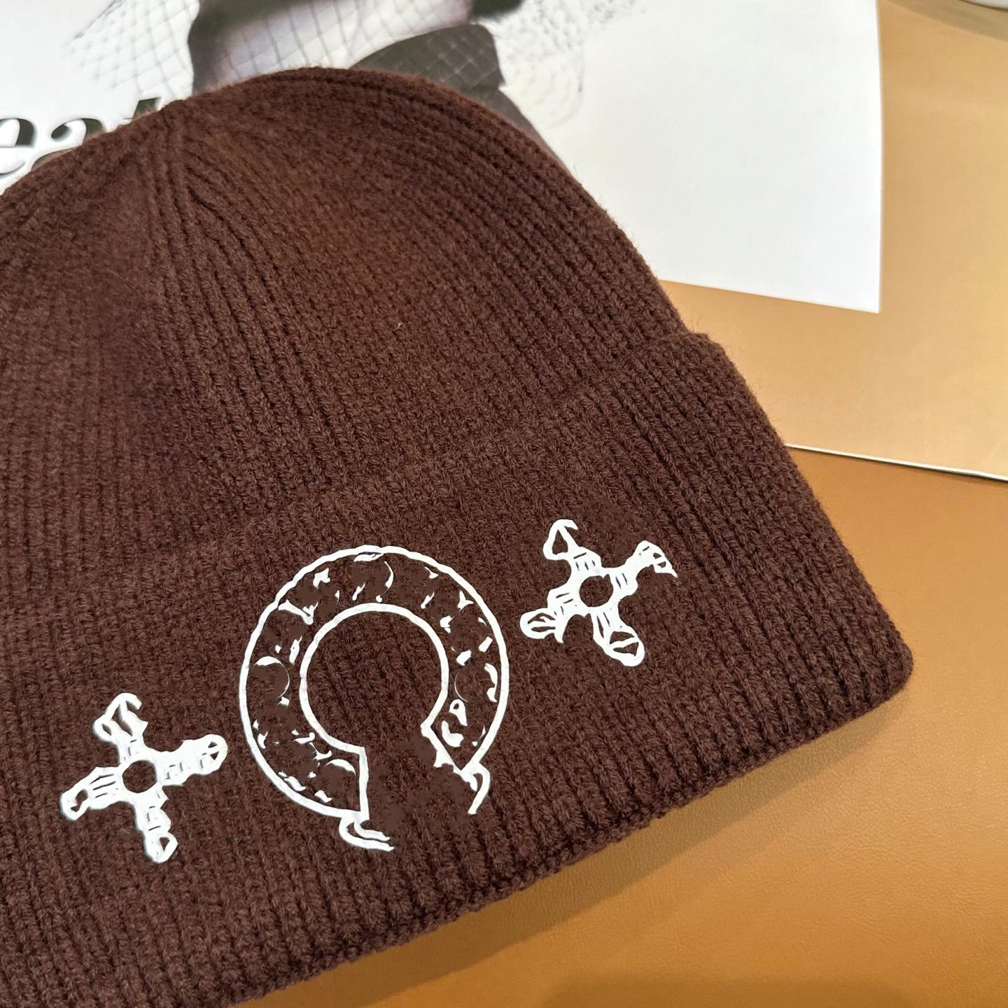 chromed beanies designer luxe heart winter skull cap bonnet homme mens beanie ski beanies hat cappello beenie hats designers women