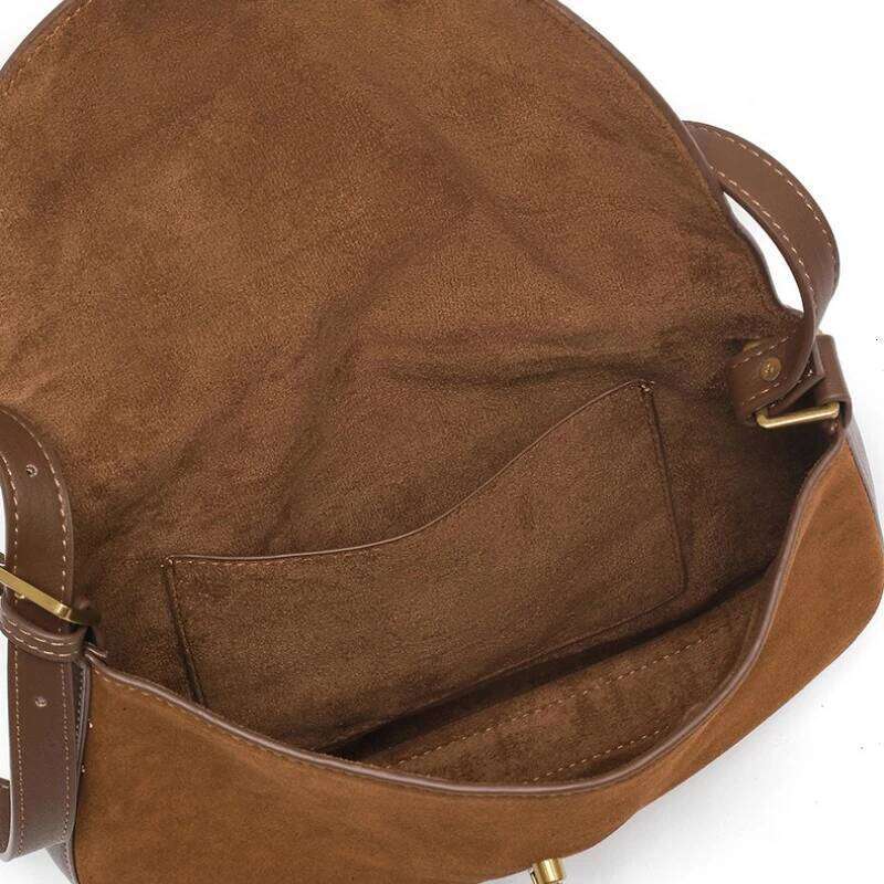 Women Forsted Cow Leather Underarm Female Saddle Commuter Shoulder For Ladies Retro Crossbody Bag Designer Tote Handbag Suotong1022