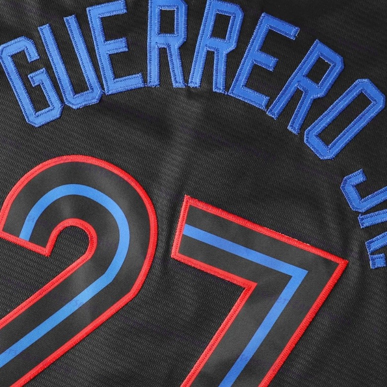 Custom DIY 27 Vladimir Guerrero Jr. Baseball Jersey 4 George Springer 11 Bo Bichette 57 Shane Bieber 39 Trey Yesavage 30 Alejandro Kirk Gausman Clement
