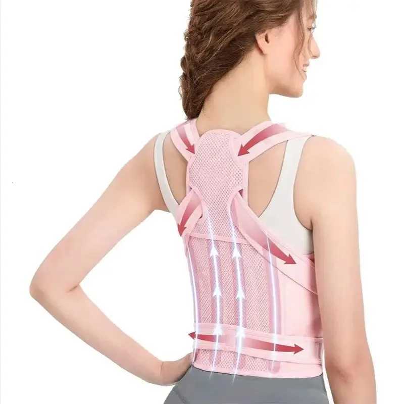 Back Posture Corrector Lumbar Pad Waist Support Hunchback Spinal Orthopedic Straps Correct Unisex Back Brace For Adult1 D251022