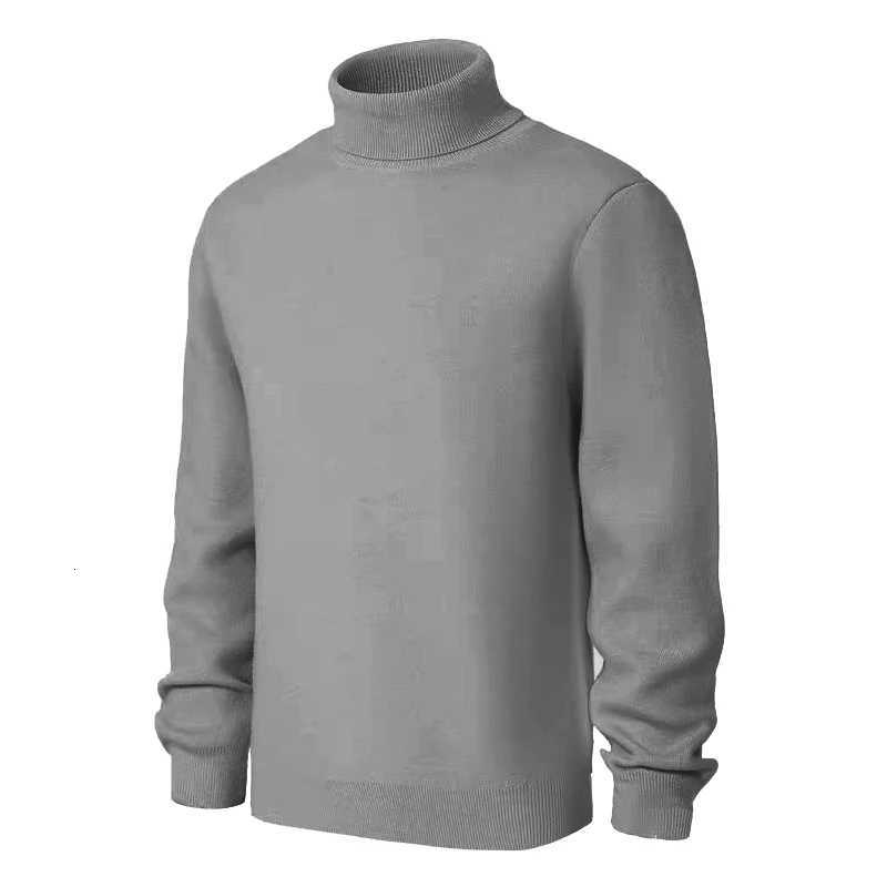 Animal Game Mens Cold Blouse Turtleneck Sweater Luxury Woolen Knitwear Casual Pullover Long Outerwear Solid Warm StreetwearXJ251022