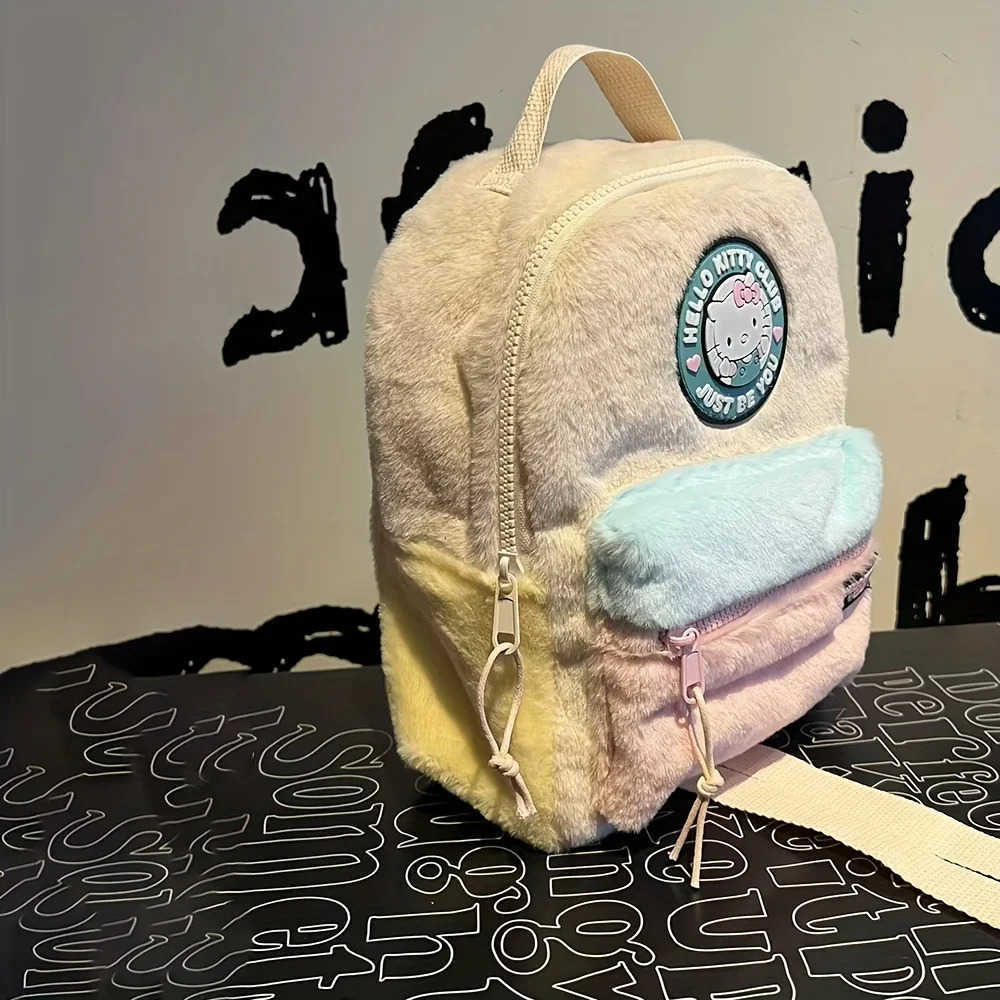 Sanrio Backpack Cute Cartoon Plush Womens Backpack Travel Storage Womens Makeup Bag L251022