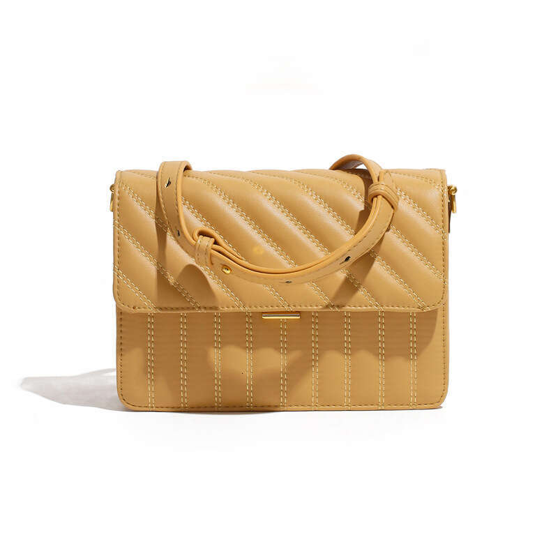 Luxury bag niche design leather square new lightweight simple fashion high end feel shoulder messenger