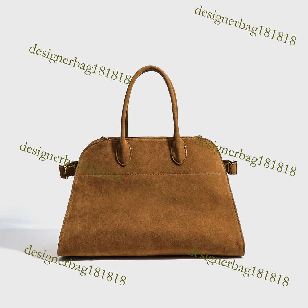 designer bag tote bag Suede Cowhide Melad Style Commuter Women's Large Capacity Handheld Tote Bag