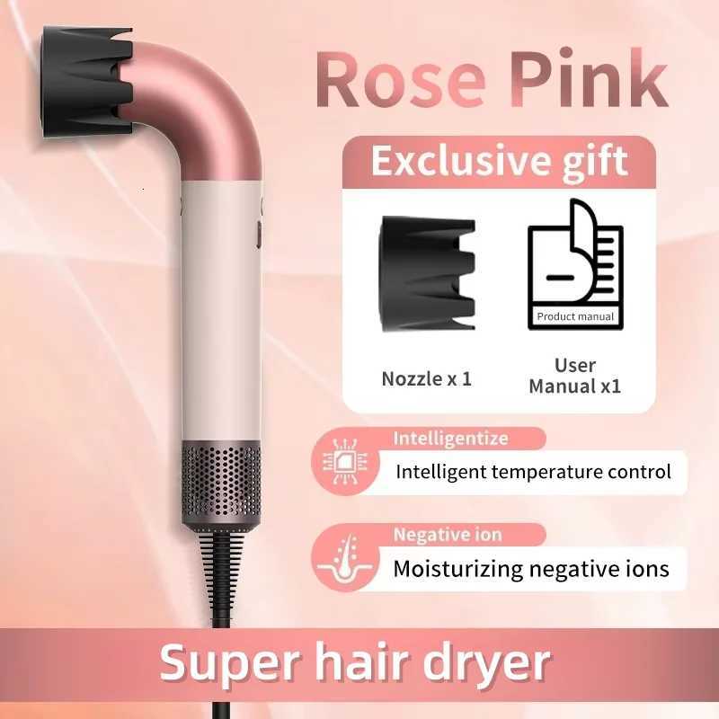 Portable Leafless Hair Dryer Ultra Compact Negative Ion Hair Styling Tool Home Salon Travel Friendly Electric Hair DryerXJ251022