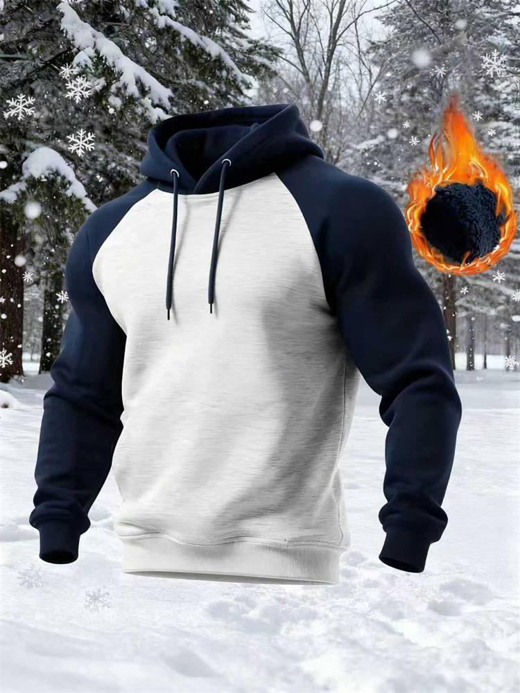 Designer mens hoodies and sportswear designers autumn and winter contrast color hoodie loose pullover thick long sleeved jumper sportswear S-3XL Sweat
