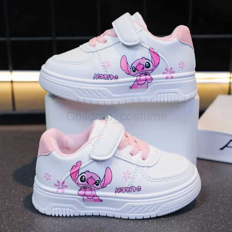 Disney New kids Stitch princess cute Casual shoes nonslip soft bottom sports shoes for girl gift eu size 2031 H251022