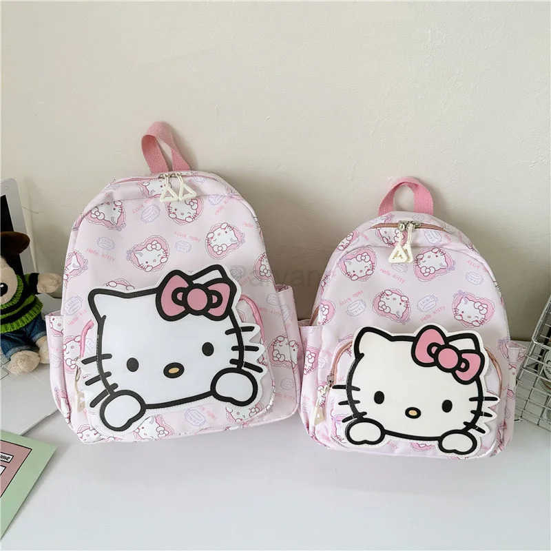 Sanrio Kawaii Bag Cinnamoroll Backpack Schoolbag Kids Cute Kuromi Student High Capacity Shoulder Bags for Children Gifts for Kid L251022