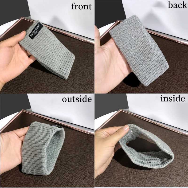 Knitted Elastic Wide Headband Korean INS Sports Hairbands Women Autumn Winter Ear Warmer Solid Color Stretch Turban Head Wrap V251022