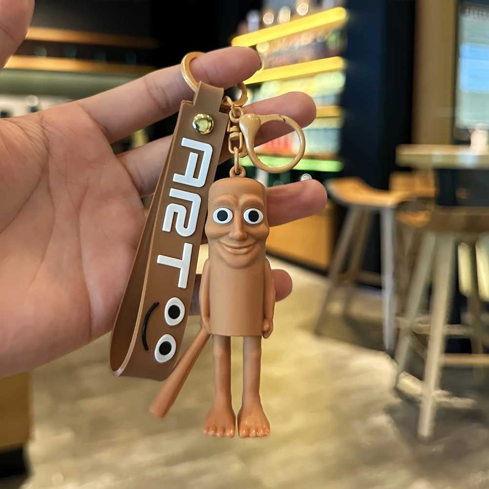 Tralalero Tralalas Keychain Italian Brainrot Animals Keychains Tung Sahur Figure Cappuccino Doll Keyrings Bags Pendant J251121
