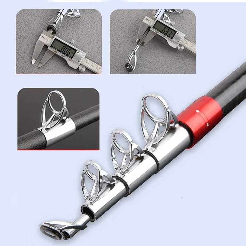 2145M Carbon Fishing Rod 50kg above Superhard Long Distance Throwing shot Rod Telescopic Sea Boat High Quality Fishing GearW251022