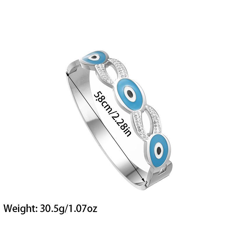 Bracelet designer Minimalist retro diamond studded titanium steel bracelet plated with 18K gold zircon charm bracelet free shipping bracelet for women