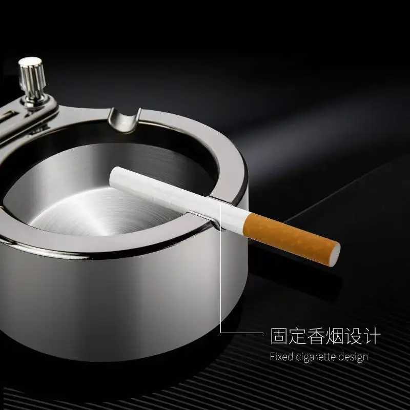 2025 HONEST New Kerosene Windproof Ashtray Lighter Creative Cool Match Lighter Mens Festival High end Gift Smoking Accessories C251022
