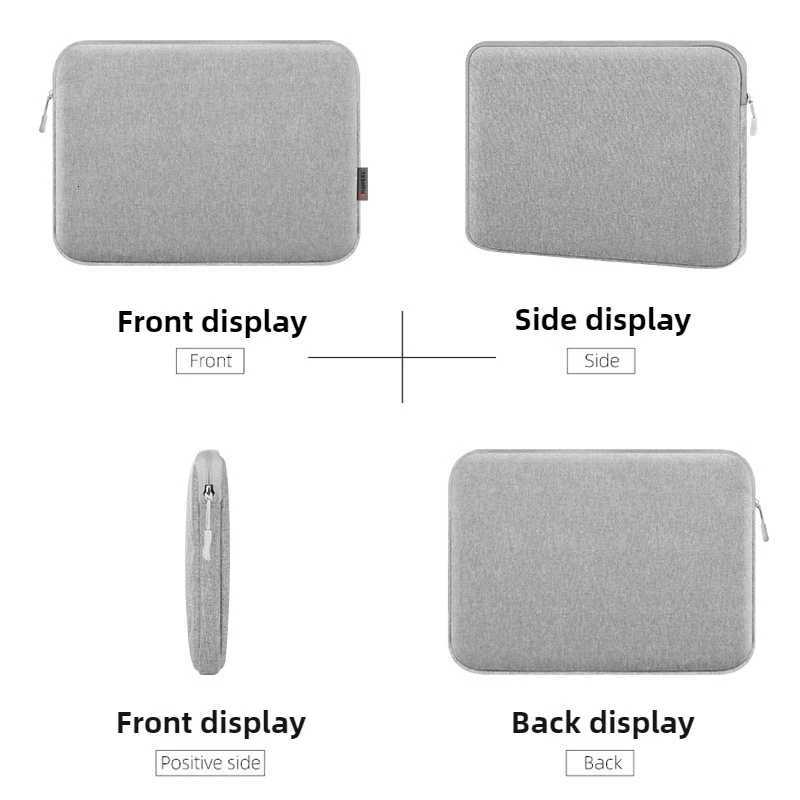 Tableta Bag 16 15 13 Inch Laptop Briefcase Cover with Zipper Suitable for 15167 1415 125135 Inch Laptop Bags W251022