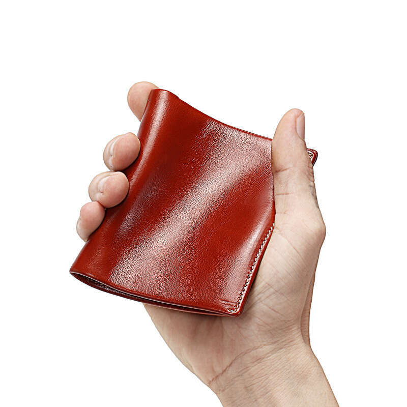 Luxury bag High Version Men s Premium Feel New Multi Card Slot Genuine Leather Short Wallet Business Coin Purse