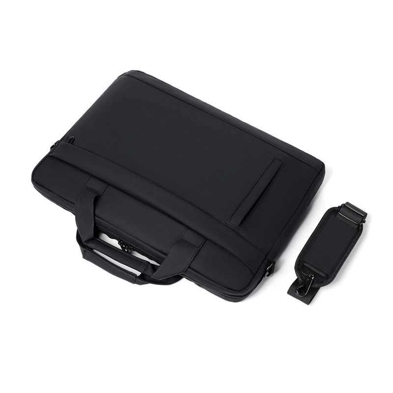 Laptop Tote Bag Business Briefcase Adjustable Shoulder Straps Zipper Closure Perfect for School Office and Daily Commute W251022