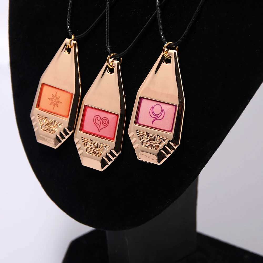 Anime Digimon Adventure Necklace 11 Styles Evolver Metal Pendant Friendship Love Csoplay Necklace Unisex Jewelry Accessorie Gift V251022